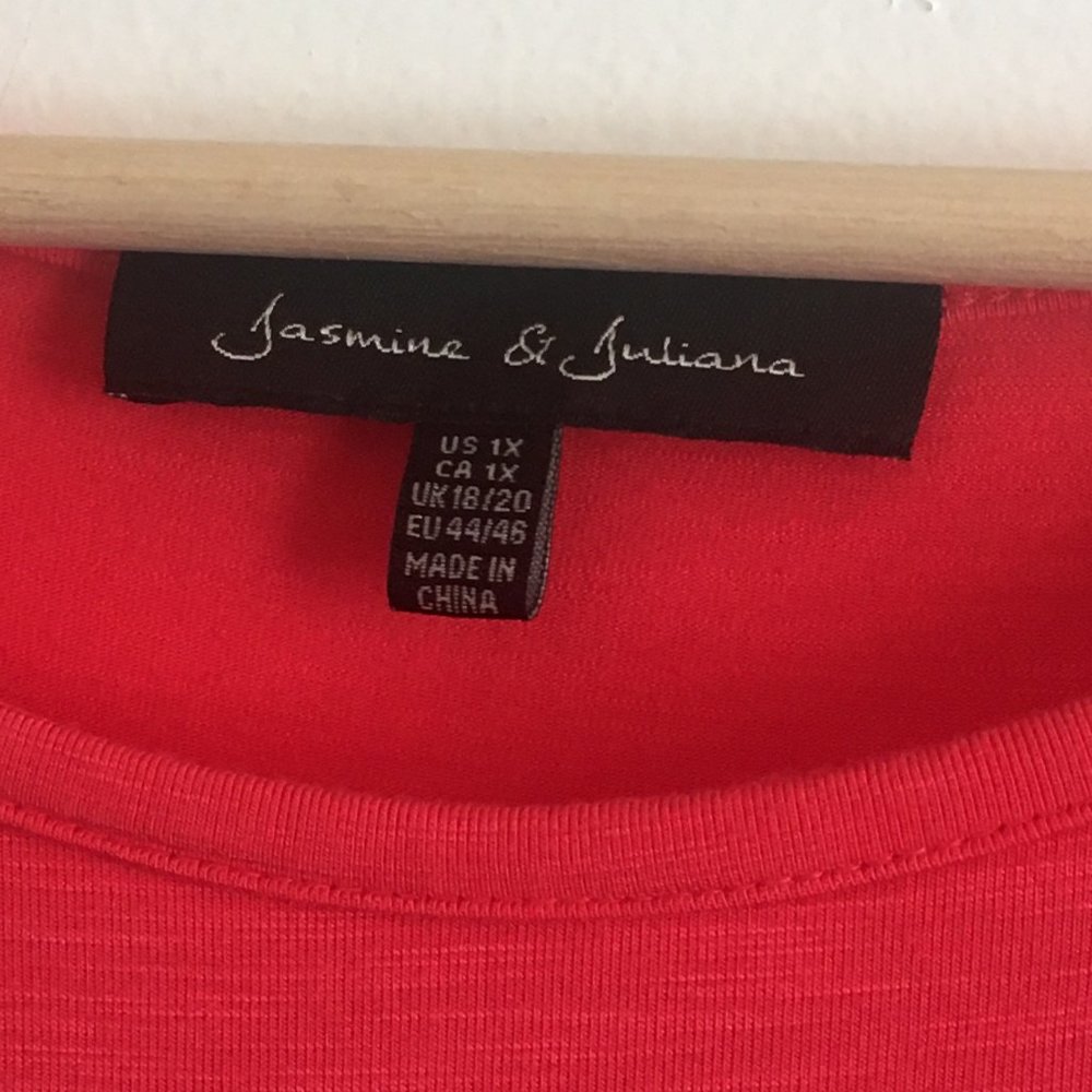 Bundle Of Two Jasmine & Juliana Cold Shoulder Tops - image 2